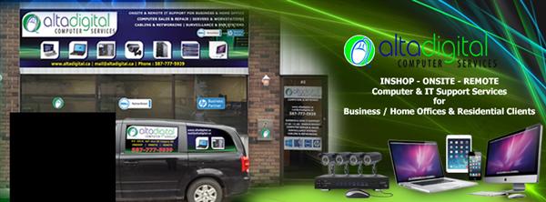 ALTADIGITAL MAC & PC REPAIR SERVICES                          